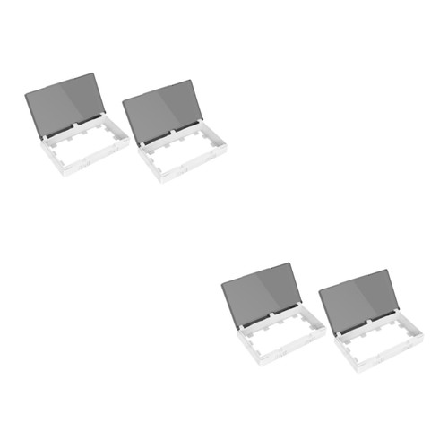 Light Socket Outlet 2pcs Switch Cover Outdoor Floor Electrical Light Switches Switch Outlet Protectors Plug Plastic Black Wall Switch Protector Cover Plug Protector