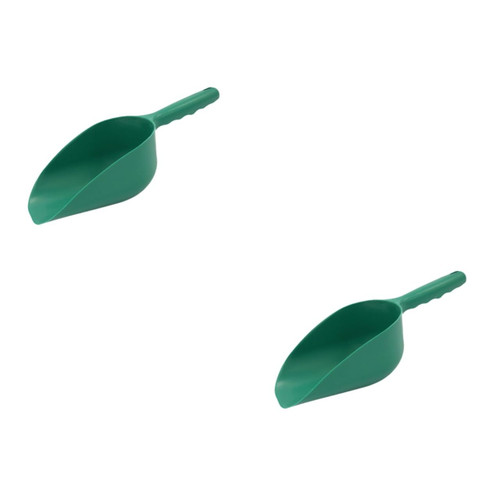 Happyyami 2pcs Dirt Spoon Plastic Leaf Scoop Potting Soil Scoop Potted Plants Plastic Spoon Succulent planters Plastic Flower Pot Planting Garden Scoop Gardening Soil Scoop Soil Garden Scoop