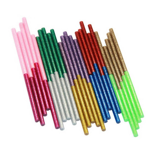 EXCEART 200 pcs Craft Glue Sticks Glitter Glue Stick Adhesive Glue Rod cuttable Glue Stick Hot Melt Glue Strips Mini hot Glue Sticks hot Glue Sticks Mini melt Glue Sticks Repair Tool