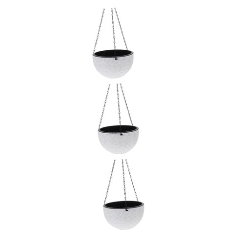 Happyyami Drill Surface Hanging Flower Pot Pots for Outdoor Plants Planter Pots for Indoor Plants Hanging Pots for Plants Indoor 3 Pcs Hanging Basket Plants Wall Hanging Flower Pots Cactus Happyyami Drill Surface Hanging Flower Pot Pots for Outdoor Plants Planter Pots for Indoor Plants Hanging Pots for Plants Indoor 3 Pcs Hanging Basket Plants Wall Hanging Flower Pots Cactus