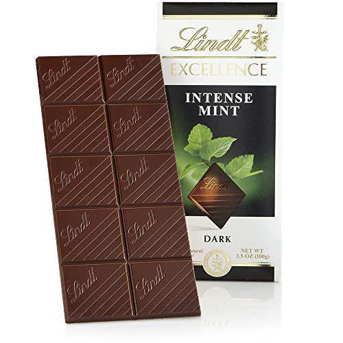 Lindt Excellence Bar, Intense Mint Dark Chocolate, 3.5 Ounce (Pack of 12) Lindt Excellence Bar, Intense Mint Dark Chocolate, 3.5 Ounce (Pack of 12)