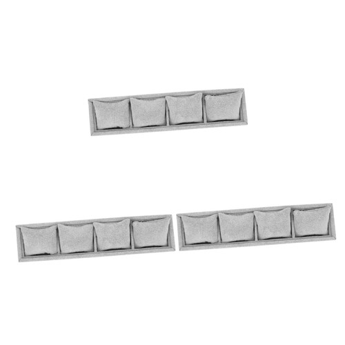 Holibanna 3pcs watch storage box earrings holder organizer bracelet tray jewelry organizer tray watch travel case Jewelry Pillow Tray Bracelets Display Tray single layer necklace box gift Holibanna 3pcs watch storage box earrings holder organizer bracelet tray jewelry organizer tray watch travel case Jewelry Pillow Tray Bracelets Display Tray single layer necklace box gift