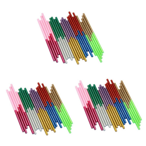 300 pcs hot Glue Sticks Mini Hot Melt Glue Strips Art Glitter Glue Stick Adhesive Glue Sticks DIY Glue Stick hot melt Glue Sticks Glitter Glue Sticks Repair hot melt Adhesive