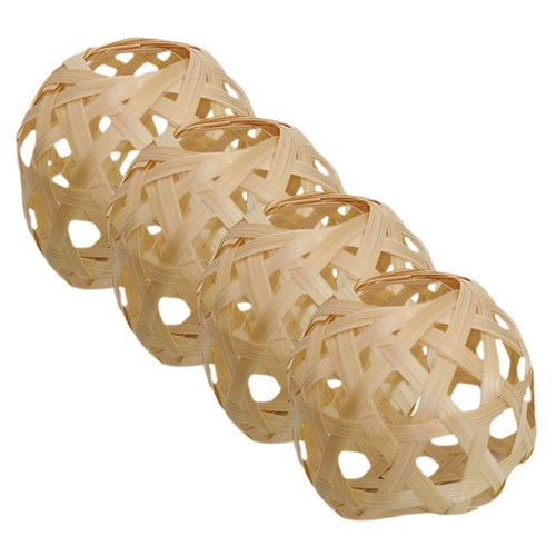 Holibanna 4pcs Mini Woven Shade Mini Chandelier Wicker Lamp Shade Hanging Lamp Shade Rattan Light Fixture Ceiling Lamp Shade Woven Lampshade Bamboo Lampshade Pendant Lamp Cover Light Covers Holibanna 4pcs Mini Woven Shade Mini Chandelier Wicker Lamp Shade Hanging Lamp Shade Rattan Light Fixture Ceiling Lamp Shade Woven Lampshade Bamboo Lampshade Pendant Lamp Cover Light Covers