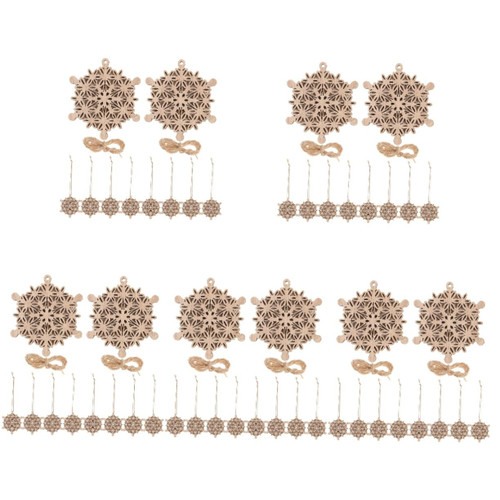 EXCEART 50 Pcs Double Decorative Wood Chips Christmas Decor Christmas Tree Hanging Embellishments DIY Wreath Pendant Unfinished Wood Ornaments Wood, Rope Christmas Wooden Cutouts Bulk EXCEART 50 Pcs Double Decorative Wood Chips Christmas Decor Christmas Tree Hanging Embellishments DIY Wreath Pendant Unfinished Wood Ornaments Wood, Rope Christmas Wooden Cutouts Bulk