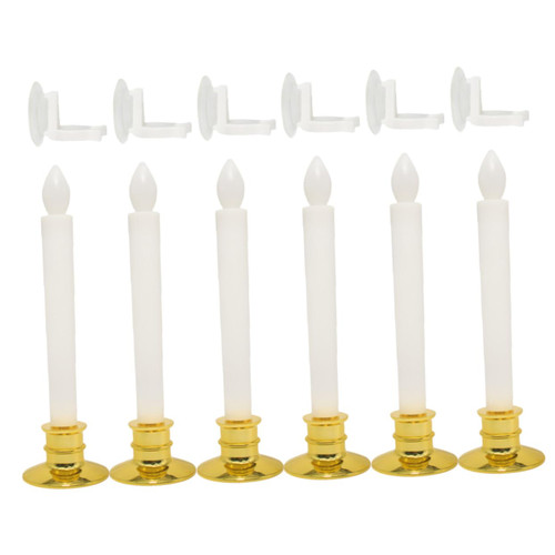 DOITOOL 6pcs Christmas Candle Lights LED Candlesticks Holiday Candles Decor Candle Lamp Remote Controlled Candles Christmas Decor Christmas Candles Flameless Christmas Candles Lamp Indoor DOITOOL 6pcs Christmas Candle Lights LED Candlesticks Holiday Candles Decor Candle Lamp Remote Controlled Candles Christmas Decor Christmas Candles Flameless Christmas Candles Lamp Indoor