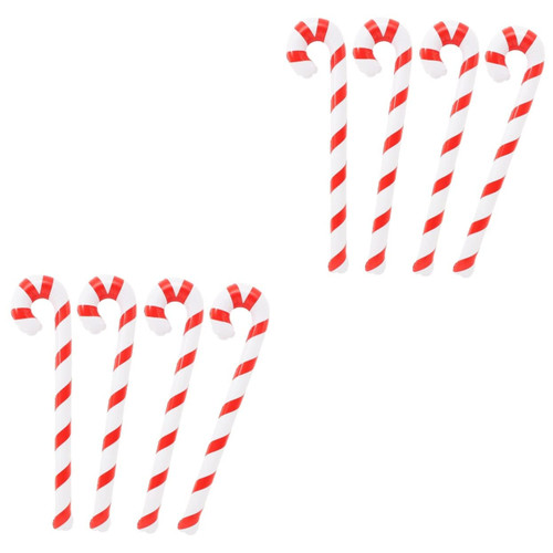 Happyyami 8 Pcs Christmas Walking Stick for The Elderly Out Door Decor Candy Lollipop Candy Cane Big Candy Cane Stick Inflatable Candy Canes Balloons Christmas Candy Canes Balloons Lollipop Happyyami 8 Pcs Christmas Walking Stick for The Elderly Out Door Decor Candy Lollipop Candy Cane Big Candy Cane Stick Inflatable Candy Canes Balloons Christmas Candy Canes Balloons Lollipop