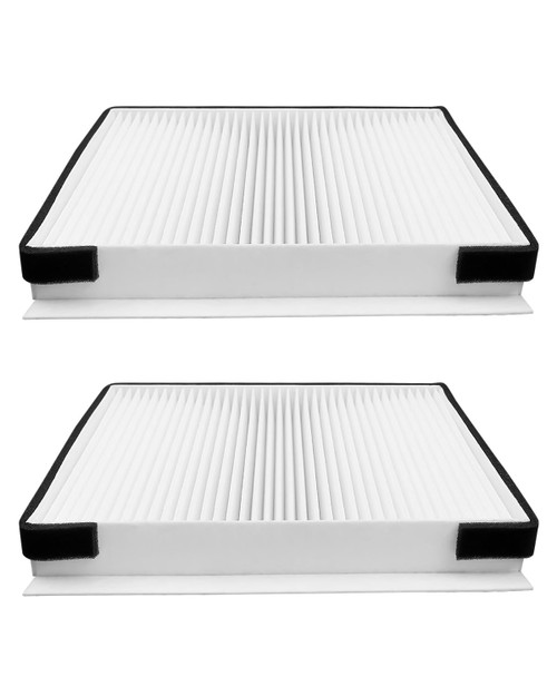 2 Pcs CF10735 Cabin Air Filter Fit for Genesis G70 G80 G90 GV70 GV80 2017-2023 Some Models Kia Telluride (2020-2022) Stinger (2018-2022) Hyundai Equus (2011-2016) Santa Fe (2019-2020)