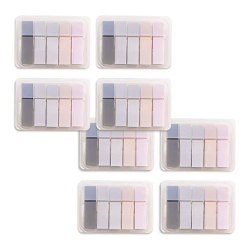800 Pieces Page Marker Sticky Index Tabs, Morandi Sticky Notes Writable Index Tabs, Note Page Flags Assorted, Vintage Annotation Tabs for Books Files (B)