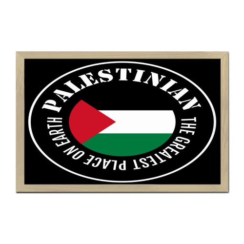 The Greatest Place on Earth Palestinian Wooden Wall Table Sign Wall Art Motto Decor Farmhouse World State Map Flag Signs Painted Wood Sign for Dinning Room Kitchen Front Porch 8x12in The Greatest Place on Earth Palestinian Wooden Wall Table Sign Wall Art Motto Decor Farmhouse World State Map Flag Signs Painted Wood Sign for Dinning Room Kitchen Front Porch 8x12in