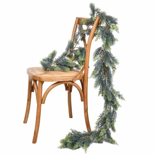 DearHouse Pine Christmas Garland,6Ft WinterArtificial Greenery Garland for Holiday Season Mantel Fireplace Table Runner Centerpiece Decor DearHouse Pine Christmas Garland,6Ft WinterArtificial Greenery Garland for Holiday Season Mantel Fireplace Table Runner Centerpiece Decor