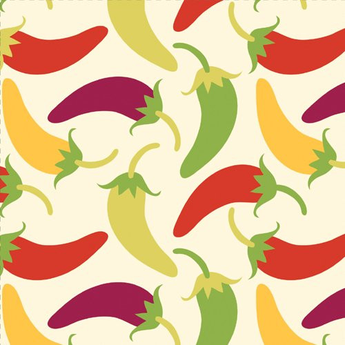 Southwest Chilies Beverage Napkins Chili Peppers 18 Per Pack