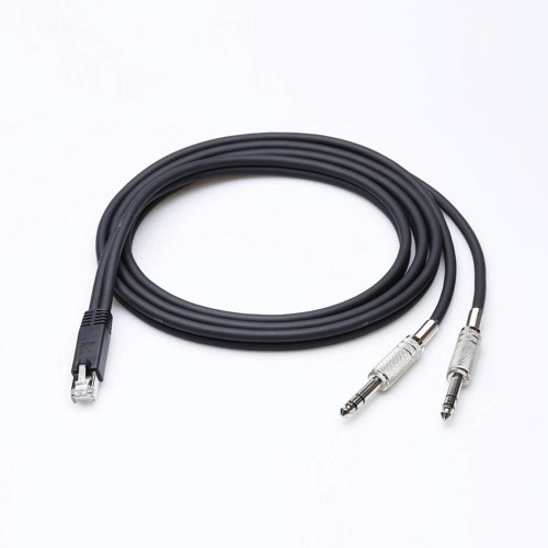 GXMRHWY RJ45 Male to Two 6.35mm Male Cable 1Meter