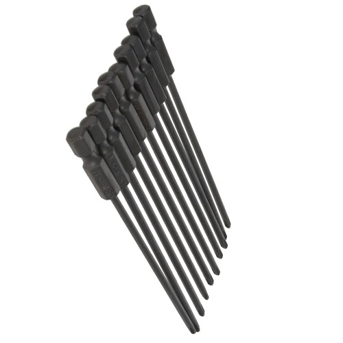 Auniwaig 10pcs Phillips Screwdriver Drill Bit Set, 2.5mm PH0 Phillips Cross, 1/4 Inch Hex Shank, 100mm/4 Inch Length S2 Steel with Magnetic for Power Screwdriver Drill Impact Driver Auniwaig 10pcs Phillips Screwdriver Drill Bit Set, 2.5mm PH0 Phillips Cross, 1/4 Inch Hex Shank, 100mm/4 Inch Length S2 Steel with Magnetic for Power Screwdriver Drill Impact Driver