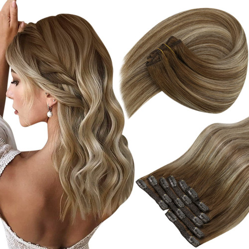 Sunny Clip in Extensions Short Hair Extensions Clip ins Balayage Clip in Hair Extensions Human Hair Chestnut Brown Mix Platinum Blonde Remy Hair Extensions Balayage 80g 12inch 5pcs Sunny Clip in Extensions Short Hair Extensions Clip ins Balayage Clip in Hair Extensions Human Hair Chestnut Brown Mix Platinum Blonde Remy Hair Extensions Balayage 80g 12inch 5pcs