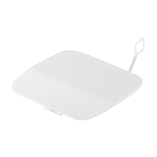 VekAuto Car Tow Hook Eye Hole Cover Cap Compatible for Mercedes-Benz C300 2015-2020, Durable Plastic White Rear Bumper