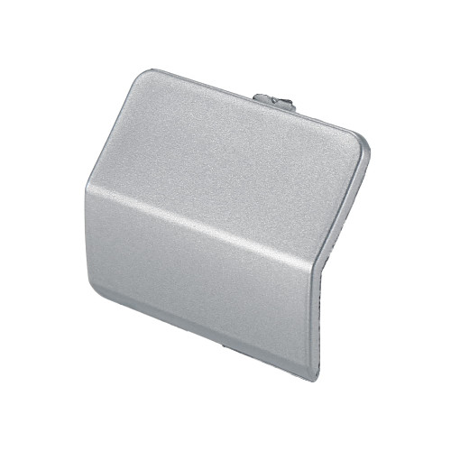 X AUTOHAUX Silver Tone Rear Right Bumper Tow Hook Towing Eye Cover Cap Replacement GJR950EK1 for Mazda 6 2013 2014 2015 2016 2017 2018