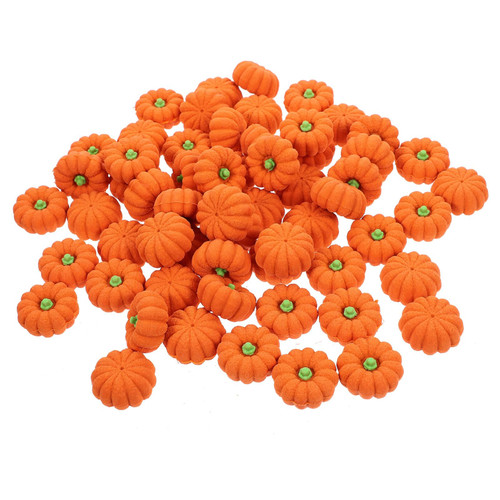TOYANDONA 200PCS Pumpkin Erasers Bulk Mini Erasers Novelty Party 3D Eraser Halloween Pumpkin Rubber Cement Eraser Party Favor Stationery for Teacher Rewarding Gift