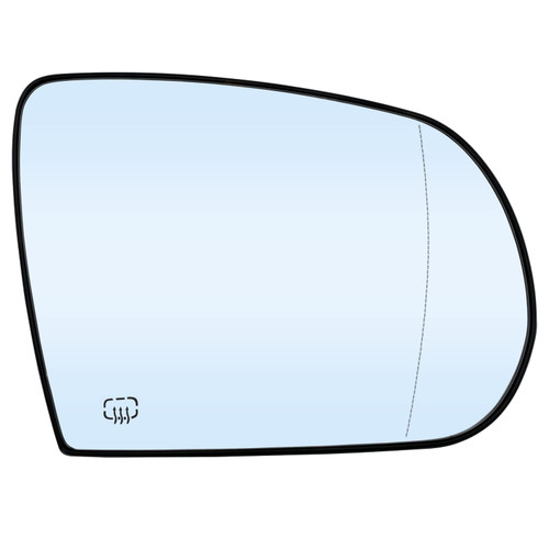 Passenger Right Side Heated Mirror Glass Replacement for 2014-2019 Jeep Cherokee, 2017-2021 Jeep Compass Mirrors - Side View Heated Convex Mirror Glass with Rear Holder 68228914AA, 68228910AA Passenger Right Side Heated Mirror Glass Replacement for 2014-2019 Jeep Cherokee, 2017-2021 Jeep Compass Mirrors - Side View Heated Convex Mirror Glass with Rear Holder 68228914AA, 68228910AA