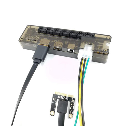 JMT EXP GDC Notebook External PCI-E Discrete Graphics Beast Series External Laptop Docking Station Mini PCI-E/M.2 A Key No Power (Mini PCI-E)