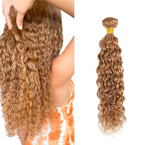 Blonde Bundles Human Hair 27 Water Wave Bundles Honey Blonde Human Hair Bundles 8 inch Single Bundle Brazilian 8A Remy Blonde Wet and Wavy Bundle Human Hair Weave Blonde Bundles Human Hair 27 Water Wave Bundles Honey Blonde Human Hair Bundles 8 inch Single Bundle Brazilian 8A Remy Blonde Wet and Wavy Bundle Human Hair Weave