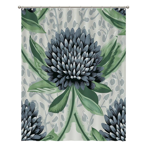 Bathroom Shower Curtains with Hooks 72x92 Inch,Turquoise Green Chinoiserie Floral Shower Curtain Waterproof Fabric Bath Shower Curtain for Bathroom Bathtubs Decoration Bathroom Shower Curtains with Hooks 72x92 Inch,Turquoise Green Chinoiserie Floral Shower Curtain Waterproof Fabric Bath Shower Curtain for Bathroom Bathtubs Decoration