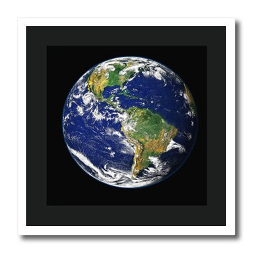 3dRose ht_204354_1 Print of Planet Earth from Space Iron on Heat Transfer, 8 by 8" 3dRose ht_204354_1 Print of Planet Earth from Space Iron on Heat Transfer, 8 by 8"