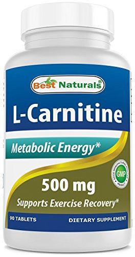 Best Naturals L-Carnitine Tartrate 500 mg 90 Tablets