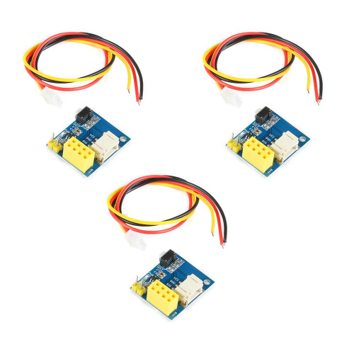 EC Buying 3PCS ESP8266 ESP-01 ESP-01S WS2812 RGB LED Controller Module DIY Light Lamp Module LED Control Module Development Board Light Ring for Arduino
