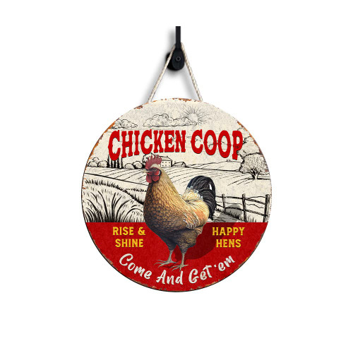 N NAMESISS All Over Printed, Chicken Coop Metal Sign, Chicken Metal Sign, Chicken Coop Decor, Chicken Coop Decorations, Chicken Sign, Farm Sign, 12 Inches Round Metal Sign, Outdoor Sign N NAMESISS All Over Printed, Chicken Coop Metal Sign, Chicken Metal Sign, Chicken Coop Decor, Chicken Coop Decorations, Chicken Sign, Farm Sign, 12 Inches Round Metal Sign, Outdoor Sign