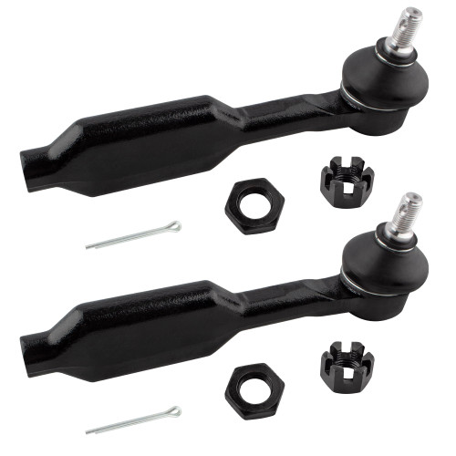 BOXI 2pcs Front Outer Tie Rods Ends Fit for Honda Odyssey 2005-2006 (Touring Models ONLY) / for Honda Odyssey 2007-2009 (Touring Models w/Run Flat Tires ONLY) | ES800225