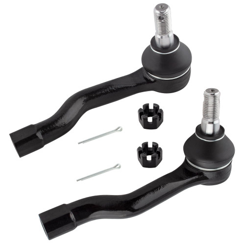 BOXI 2pcs Front Outer Tie Rod End Links Fit for Infiniti FX35 2003-2008 / for Infiniti FX45 2003-2008 - Base Sport Utility 4-Door 3.5L 4.5L | ES800428 ES800429