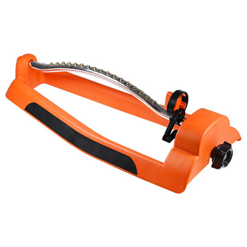 YAMATIC Adjustable Oscillating Sprinkler with Solid Brass Precision Nozzles, Garden Lawn Water Sprinkler for Yard Hose Sprinklers, Covers Up to 3,600 Sq. Ft.
