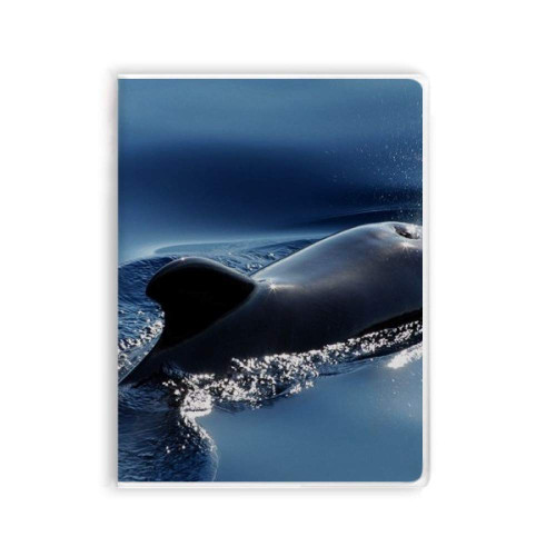 Ocean Water Sea Whale Science Nature Picture Notebook Gum Cover Diary Soft Cover Journal