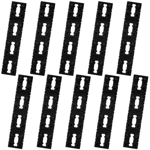 40pcs Electrical Spacers, Outlet Spacers Electrical Outlet Spacers Switch Receptacle Spacers for Household and Industrial Electricity (Black)