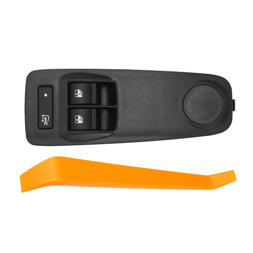 X AUTOHAUX Front Driver Side Master Power Window Switch Lift Button Panel Control Switch with Tool for Ram ProMaster 1500 2500 3500 2014-2017 Replace 1ZP75JXWAC