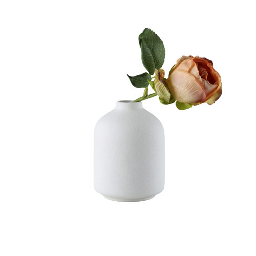 Ceramic Vase - Small Vase, Modern Minimalist Ceramic Vase, Dried Flower Vase, Home Decoration, Flower Arrangement Decorative Shooting Props, (White) Ceramic Vase - Small Vase, Modern Minimalist Ceramic Vase, Dried Flower Vase, Home Decoration, Flower Arrangement Decorative Shooting Props, (White)