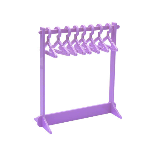 NatSumeBasics Earring Holder Stand Purple Earrings Rack Mini Hangers Display Stand Jewelry Organizer Storage for Women Girls (Purple Earrings Rack) NatSumeBasics Earring Holder Stand Purple Earrings Rack Mini Hangers Display Stand Jewelry Organizer Storage for Women Girls (Purple Earrings Rack)
