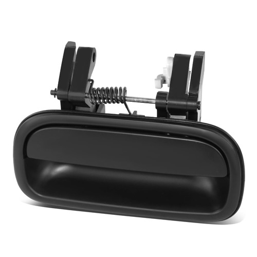Auto Dynasty TO1521114 Factory Style Rear Exterior Car Door Handle Compatible with Toyota Tundra Extended Cab 2000-2006, Passenger Right Side, Smooth Black