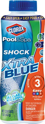 CLOROX Pool&Spa Shock Xtra Blue, 1-Pound 33030CLX