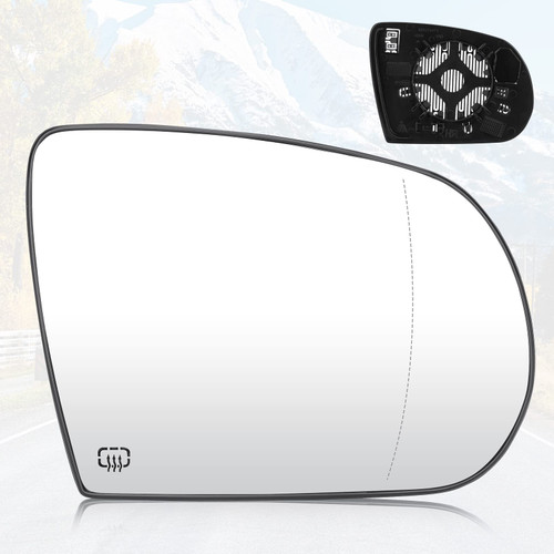 Youxmoto 68228918AA Passenger Right Side Rearview Heated Mirror Glass, Replacement for Jeep Cherokee 2014-2019, Jeep Compass 2017-2021, with Backing Holder, 68228912AA 68228910AA Youxmoto 68228918AA Passenger Right Side Rearview Heated Mirror Glass, Replacement for Jeep Cherokee 2014-2019, Jeep Compass 2017-2021, with Backing Holder, 68228912AA 68228910AA