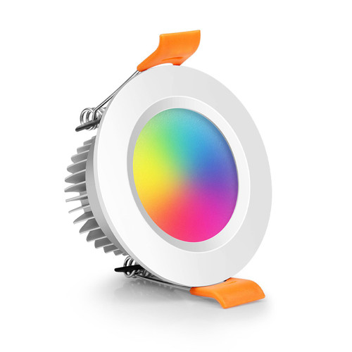 LightingWill 2 Inch LED Recessed Lighting, Smart WiFi LED Downlight, 5W LED Ceiling Light Compatible with Alexa/Google Assistant, Dimmable RGB & 2700K-6500K, 120V with LED Driver (1 Pack) LightingWill 2 Inch LED Recessed Lighting, Smart WiFi LED Downlight, 5W LED Ceiling Light Compatible with Alexa/Google Assistant, Dimmable RGB & 2700K-6500K, 120V with LED Driver (1 Pack)