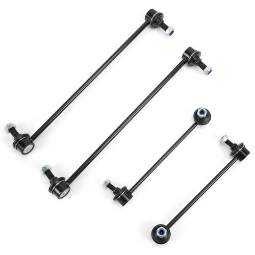 MPLUS K750097, K750110, K750111 4X Front Rear Stabilizer Sway Bar Link Replace 2006-2014 for Honda Ridgeline 3.5L 3471CC V6 GAS SOHC Naturally Aspirated