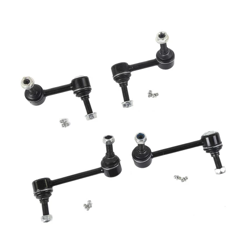 Front & Rear Stabilizer Sway Bar End Links fits for 02-03 for Isuzu Ascender/for Oldsmobile Bravada/for GMC Envoy/for Chevrolet Trailblazer Replace # K6665 K6666 K6667 K6668