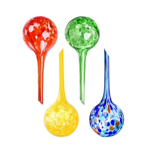 Felixcraft Watering Globes for Indoor Plants, 4 Pcs Colorful Hand-Blown Glass Plant Watering Devices for Potted Plants Indoor & Outdoor Plants Watering Globes Glass Watering Globes for Plants Felixcraft Watering Globes for Indoor Plants, 4 Pcs Colorful Hand-Blown Glass Plant Watering Devices for Potted Plants Indoor & Outdoor Plants Watering Globes Glass Watering Globes for Plants