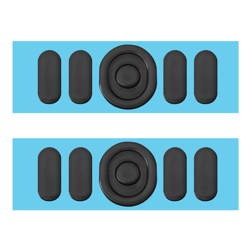 2 Sets Mouse Skates Feet Compatible with Logitech G304/G305 Gaming Mouse Rounded Curved Edges Mouse Feet Mouse Accessories 0.7mm Thickness Black 2 Sets Mouse Skates Feet Compatible with Logitech G304/G305 Gaming Mouse Rounded Curved Edges Mouse Feet Mouse Accessories 0.7mm Thickness Black