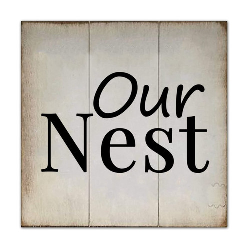 Farmhouse Style Wooden Sign Our Nest Rustic Wooden Pallet Sign Plaque Wood Plank Hanging Plaque with Hanger Distressed Wall Art Sign Wood Wall Sign for Table Kitchen Farmhouse Style Wooden Sign Our Nest Rustic Wooden Pallet Sign Plaque Wood Plank Hanging Plaque with Hanger Distressed Wall Art Sign Wood Wall Sign for Table Kitchen