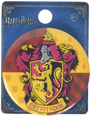 HARRY POTTER - Gryffindor Button Pin Novelty Accessory