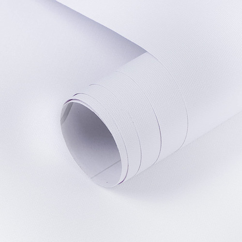 Mecpar White Contact Paper 15.7" x 394" Matte White Wallpaper White Peel and Stick Wallpaper Self Adhesive Removable Wallpaper Decorative Textured Wallpaper for Kitchen Cabinet Countertop Walls