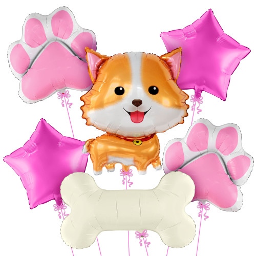 KatchOn, Dog Balloon for Puppy Party - 28 Inch, Pack of 6 | Paw Balloons, Puppy Birthday Decorations | Puppy Balloons for Birthday, Dog Birthday Party Supplies | Paw Print Balloons, Puppy Decorations KatchOn, Dog Balloon for Puppy Party - 28 Inch, Pack of 6 | Paw Balloons, Puppy Birthday Decorations | Puppy Balloons for Birthday, Dog Birthday Party Supplies | Paw Print Balloons, Puppy Decorations